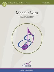 Moonlit Skies Orchestra sheet music cover Thumbnail
